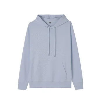 

Solid color autumn and winter women's sweatshirt casual hooded sweatshirt