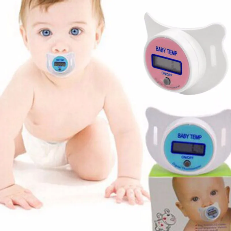 Детская Соска-термометр медицинский силиконовый соска ЖК Цифровой Детский термометр здоровье обеспечение безопасности термометр для Bebe