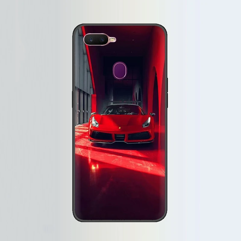 Cool sports car Silicone phone case for OPPO A1K A5 A9 Reno Z 2 10X Realme 2 A5 3 5 Pro Q X Lite - Color: B10