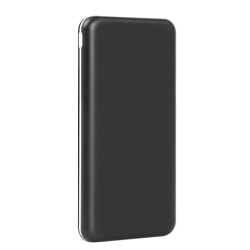 TUOSHIKE 10000 мАч Внешний аккумулятор для iPhone 6 7 8 XS MAX samsung Xiaomi huawei с двумя портами usb портативный внешний аккумулятор - Цвет: Black