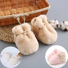 

2020 Brand New Newborn Baby Plush Socks Shoes Boy Girl Soft Soled Non-slip First Walkers Booties pop it Cotton Comfort Soft Warm