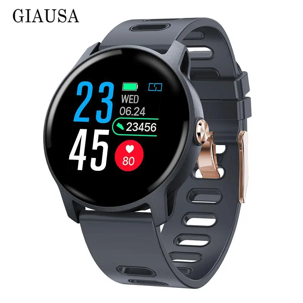 

Men Sport Pedometer S08 Smart Watch IP68 Waterproof Fitness Tracker Heart Rate Monitor Women Clock Smartwatch reloj inteligente