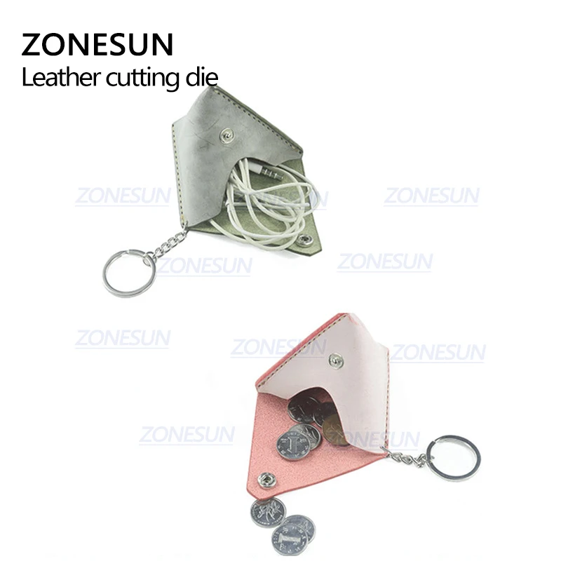 ZONESUN D5 индивидуальный инструмент для рукоделия, портмоне, стальное правило, пресс-инструмент для пробивки