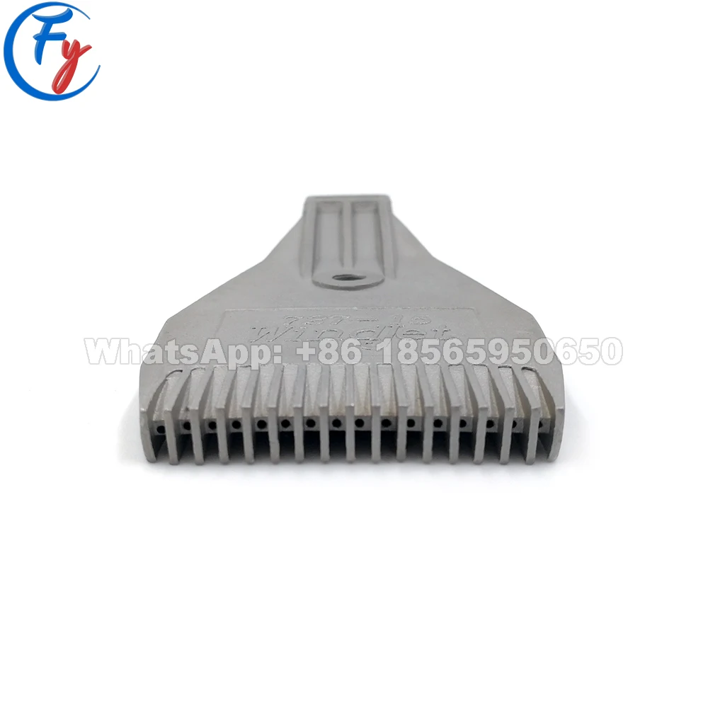 Stainless Steel 727 Wind Blowing Nozzle Air Blower Flat Air Nozzle Knife 1/4'' 16 Holes Jet Clean and Blow Dry jardim