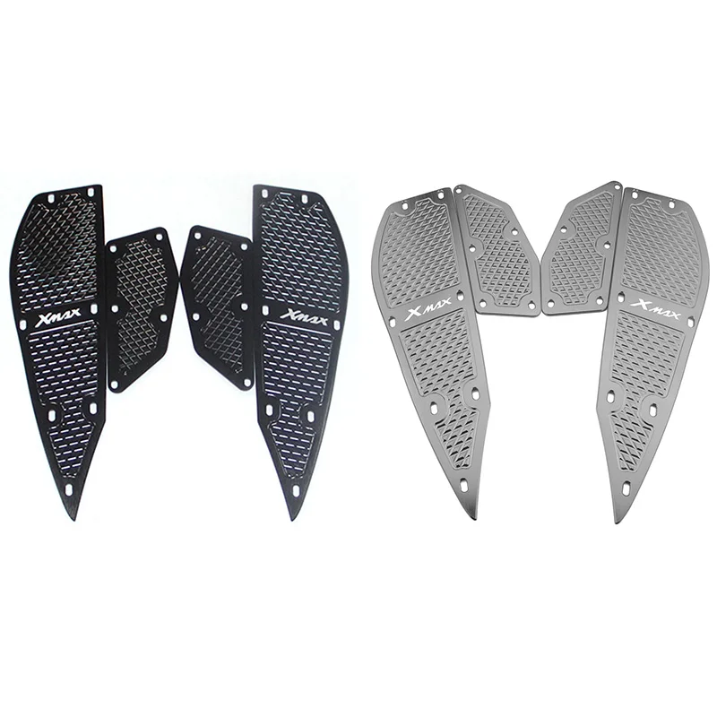 Для Yamaha Xmax 300 подножки пластины X Max 300 подставка для ног колодки Xmax 300 для мотоцикла Yamaha Cnc аксессуары