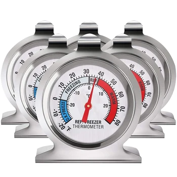 

Refrigerator Freezer Thermometer Classic Series Large Dial Thermometer Temperature Thermometer for Refrigerator Freezer Fridge C