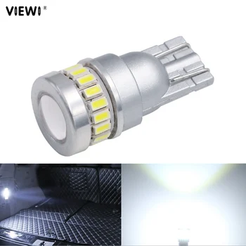 

2pcs Broadband light w5w led Canbus T10 3014 3030 LED car lamp constant current decoding small bulb