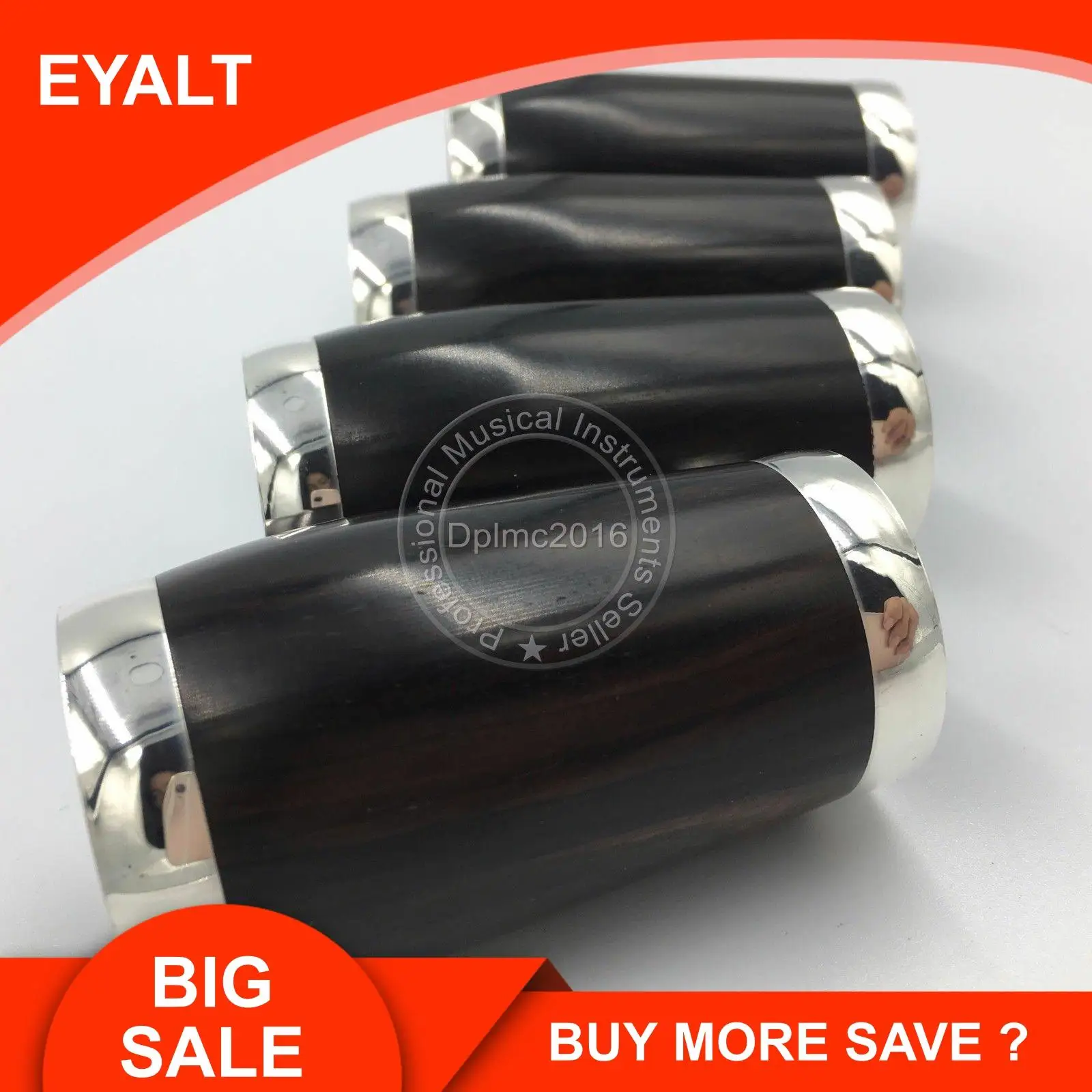 3 шт. гренадилла деревянный бочонок для кларнета BB дерево 63 мм+ 64 мм+ 65 мм посеребренный