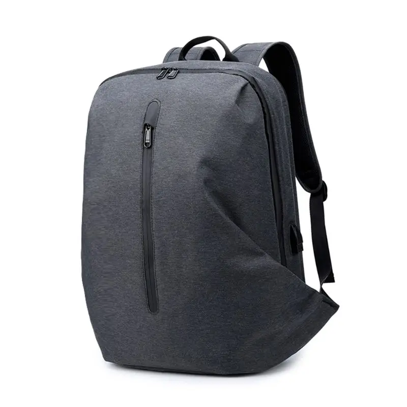 Premium New Anti-theft Men USB Charging Port Waterproof Backpack Laptop Notebook Travel School Bag College Bookbag