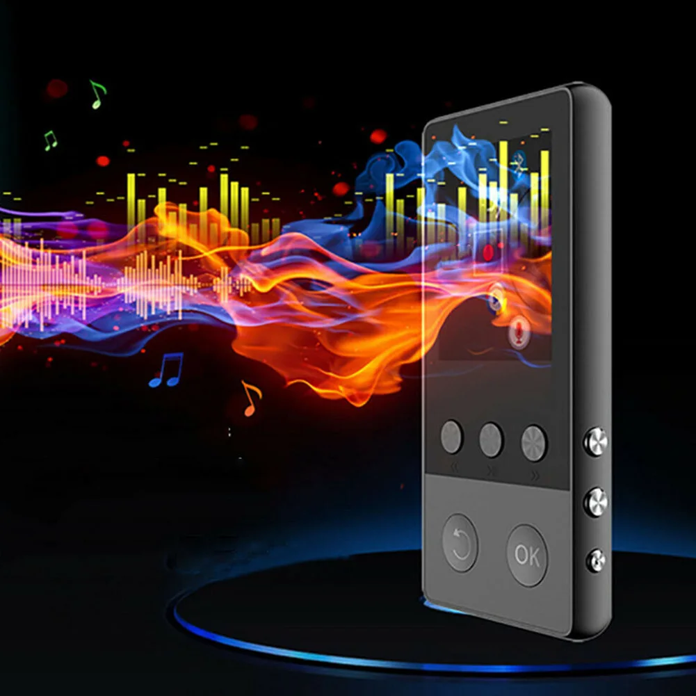 Алюминиевый сплав 8 Гб аудио видео электронная книга MP3 Bluetooth FM радио MP4 плеер многофункциональная музыка 1,8 дюймовую запись питание от аккумулятора