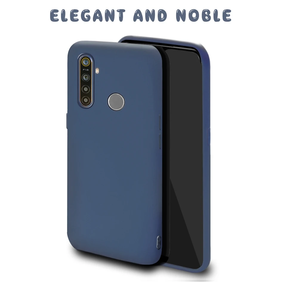 Sleek Matte Soft TPU Silicone Phone Case - Candy Finish, Shock-Absorbent Bumper Design