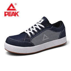 Chaussures de sécurité pour hommes et femmes, bottes de travail, Anti écrasement, toile Anti perforation, baskets à orteils composites, chaussures de protection bleues 