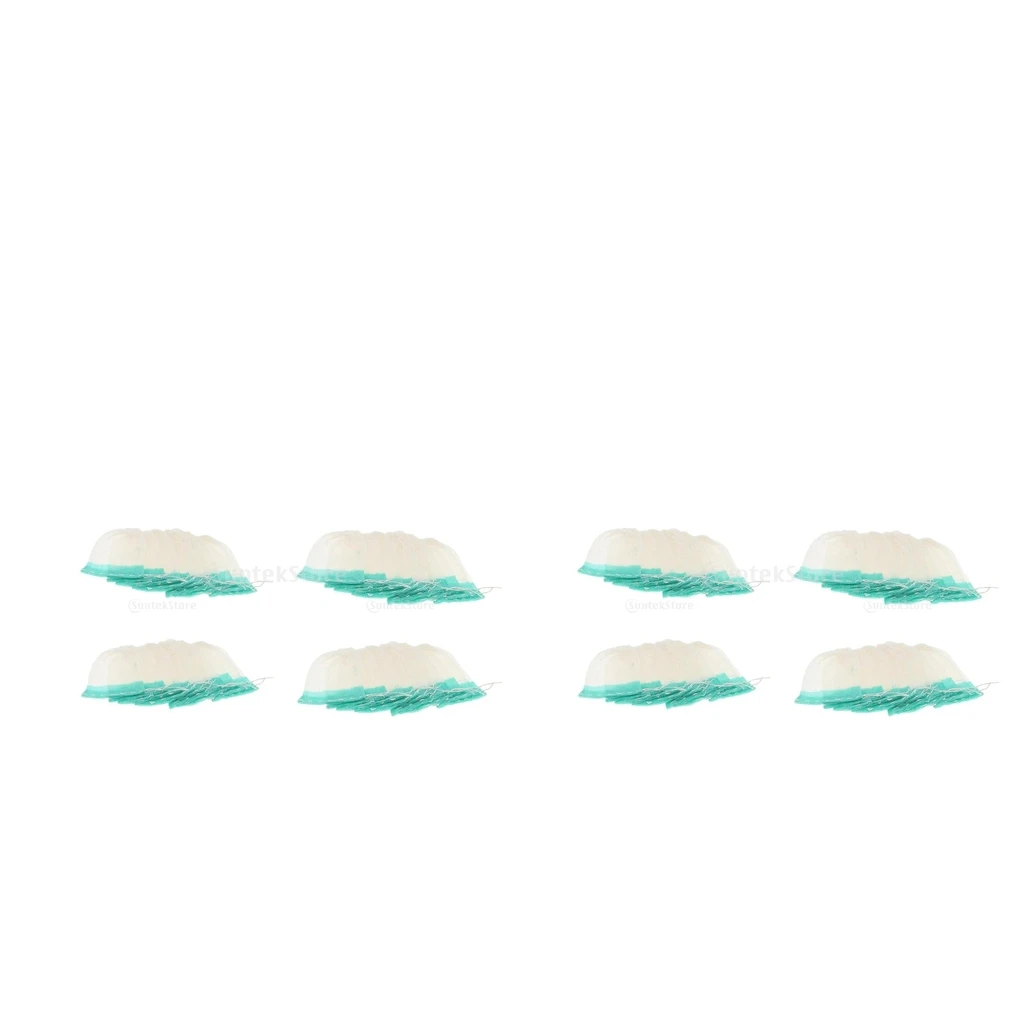 80 Pieces Outdoor Hiking Gas Lamp Mantles Non-radiative Net Mesh Cover