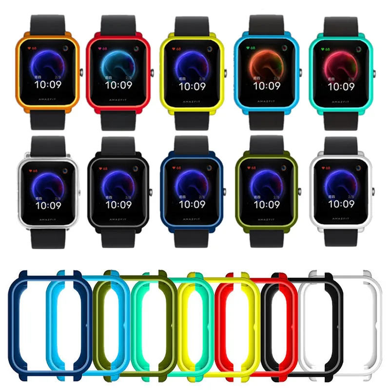 

Мягкий защитный чехол из ТПУ с полным краем для смарт-часов, рамка для Amazfit BIP S/Lite/U/Pro GTS 2 Mini Watch, защитный чехол-бампер