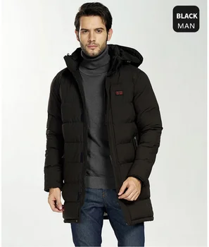 

2019 Men Winter Fishing Clothes Outdoor USB Infraded Heating Hooded Cotton Jacket Hiking Fishing Thermal Clothing Coat SA-8