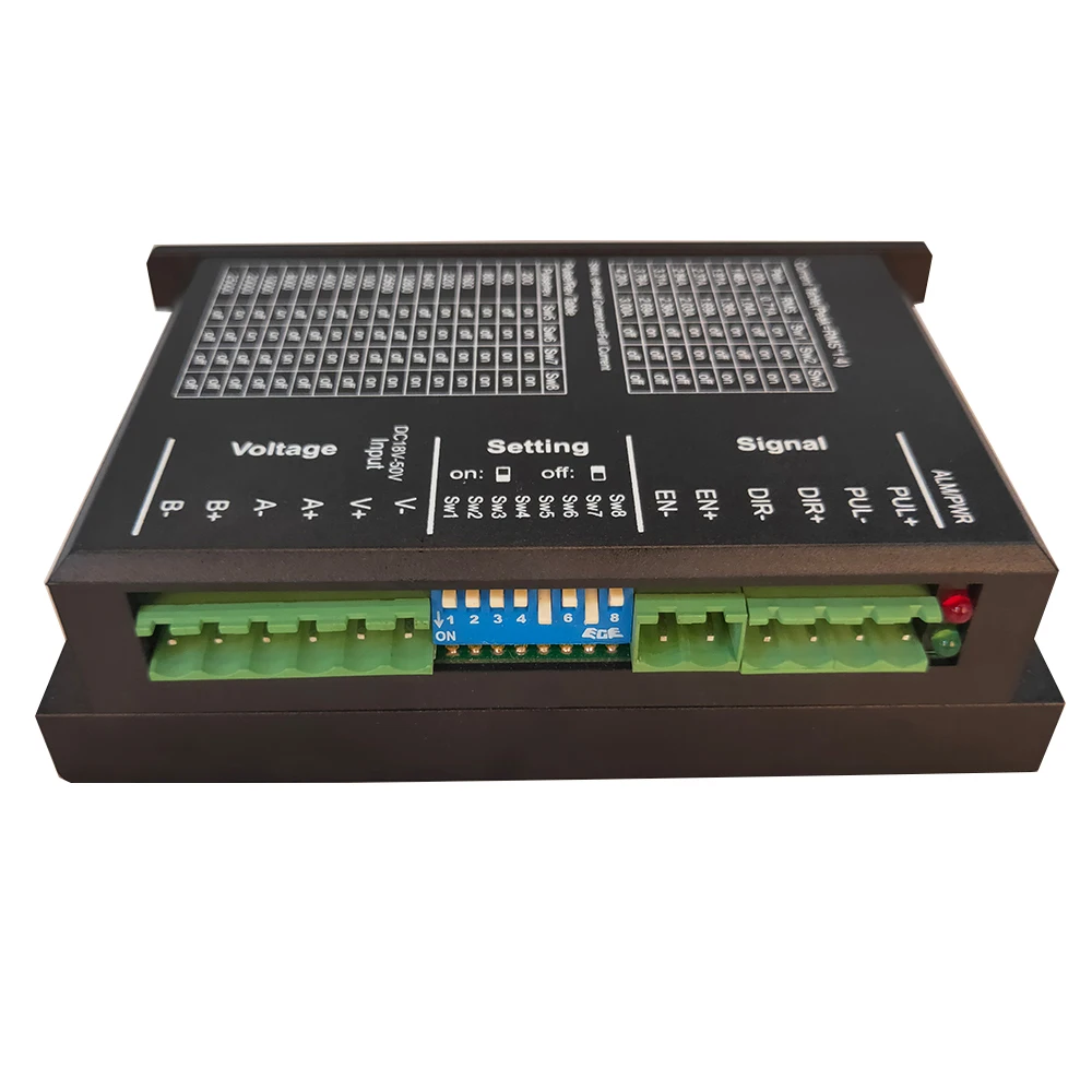 DM542 привод двигателя, двигатель шаговый двигатель привод DC18V-50V вход Электрический мотор недорогой дешевый Горячая Распродажа