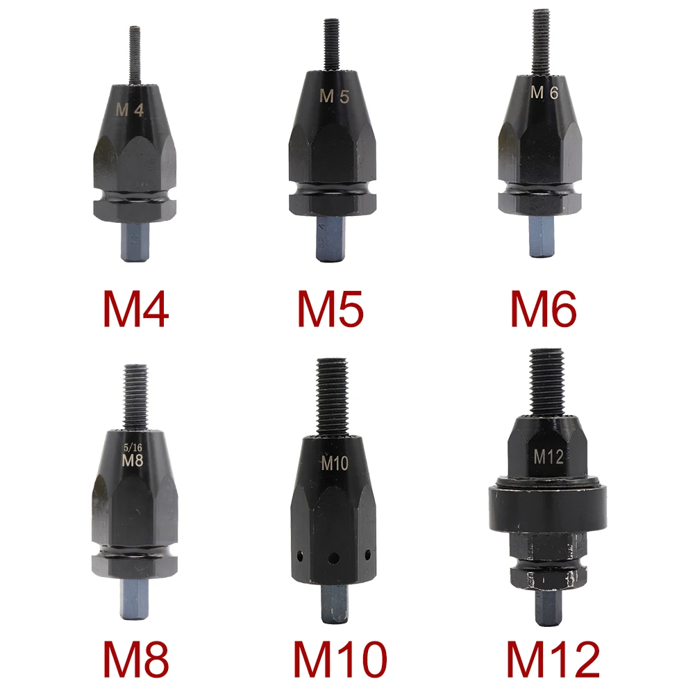 Металлическая Гайка Набор сменных головок портативный винтовой колпачок пневматические клепальные конструкции Nutsert резьбовые ручные