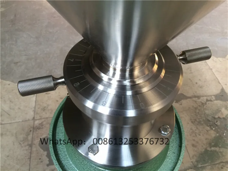 JM80 Technical parameter of CE certified 304 stainless steel vertical type peanut butter colloid mill