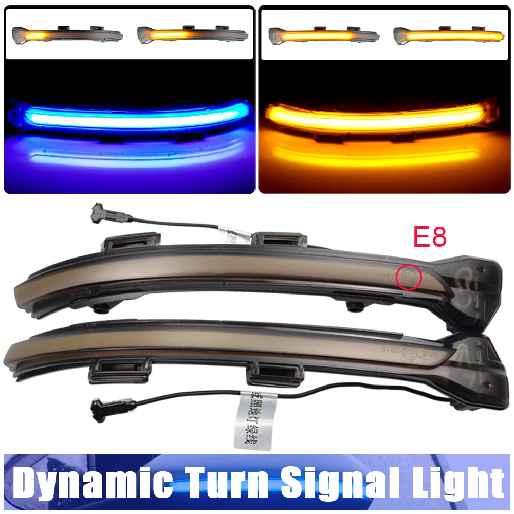 

For VW Golf MK7 7 7.5 GTI R GTD Dynamic Blinker LED Turn Signal Rline Mirror Light 2013 2015 2016 2018