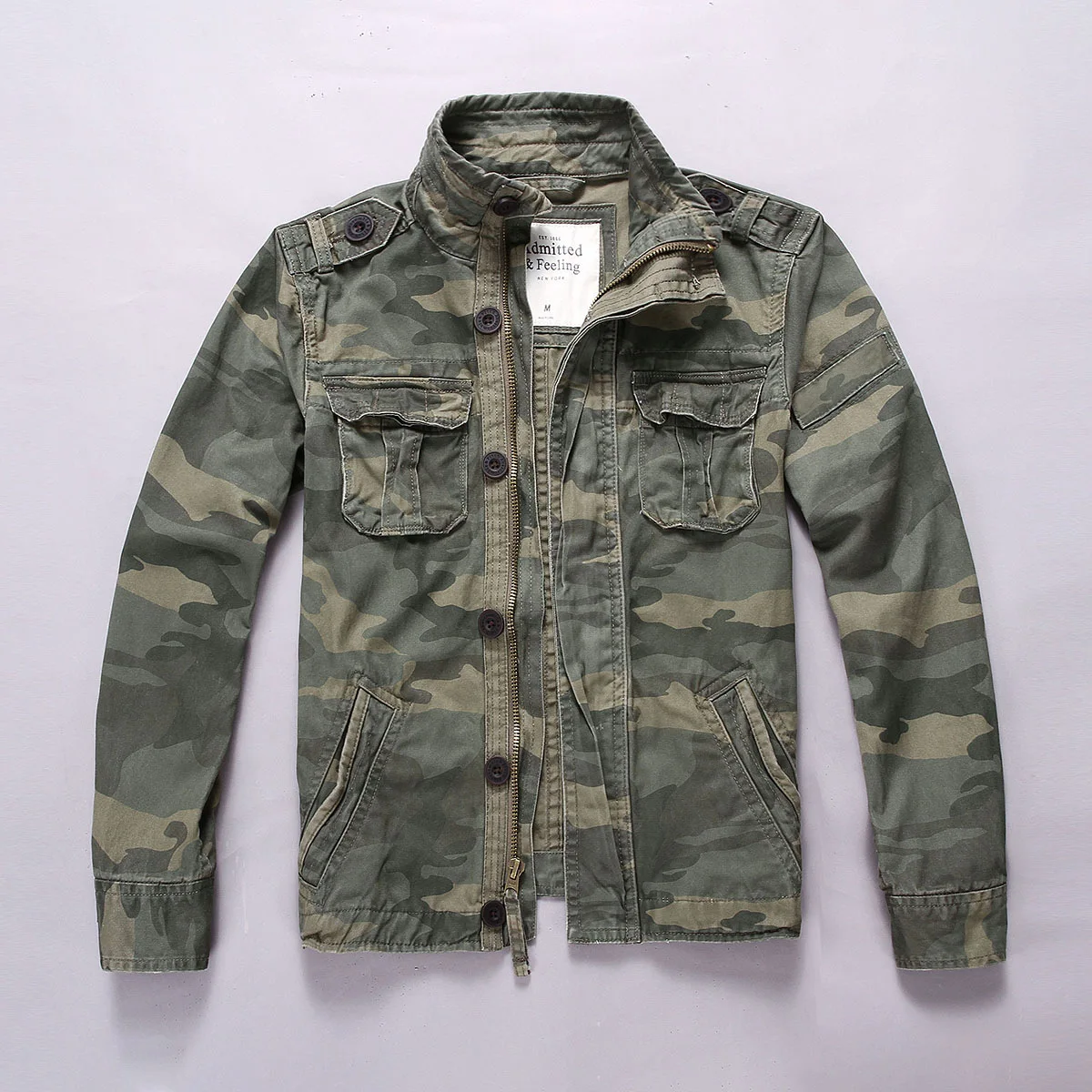 

Mens Jacket Autumn Winter Sportswear Thick Jacket Men Camo Military Camouflage Coat Male Outdoor Work Cargo Jacket Male