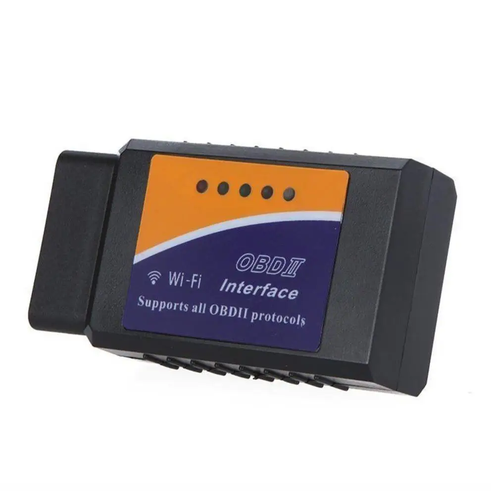 Супер PIC18F25K80 elm327 wifi V1.5 OBD2 автомобильный диагностический сканер лучший elm327 Wi-Fi Mini ELM 327 V 1,5 OBDII iOS диагностический инструмент