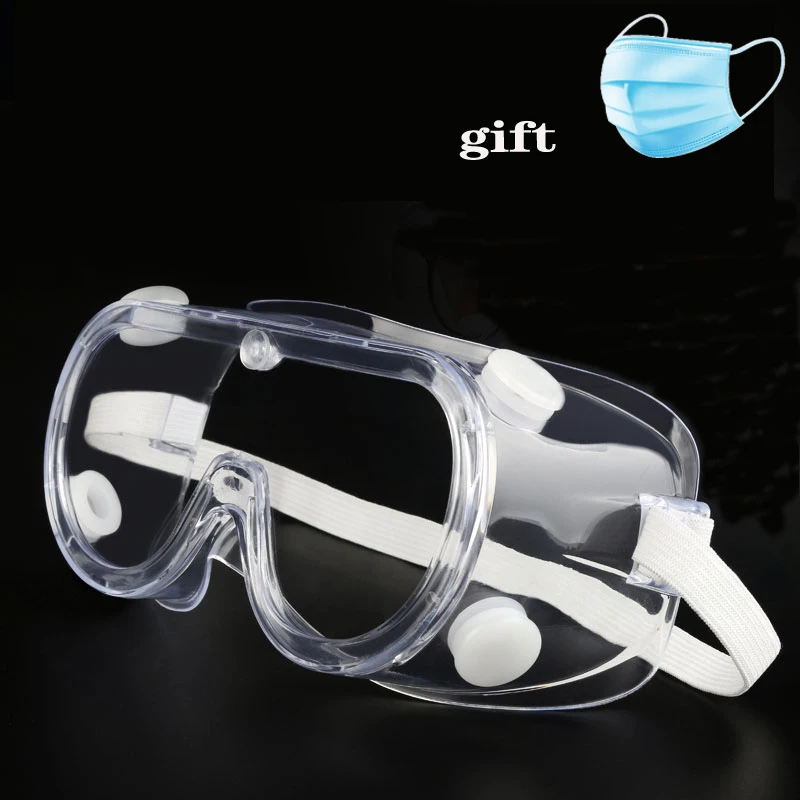 

Protective Glasses Work Anti Dust Eye Anti-Fog Antisand windproof Anti Dust Saliva Transparent Goggles Eye Protection Anti-splas