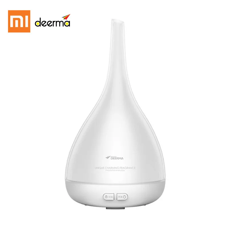 

New 2019 Xiaomi Deerma Ultrasonic Air Humidifier Aroma Essential Oil Diffuser Aromatherapy Lamp 7 Color Changing DEM-XS12
