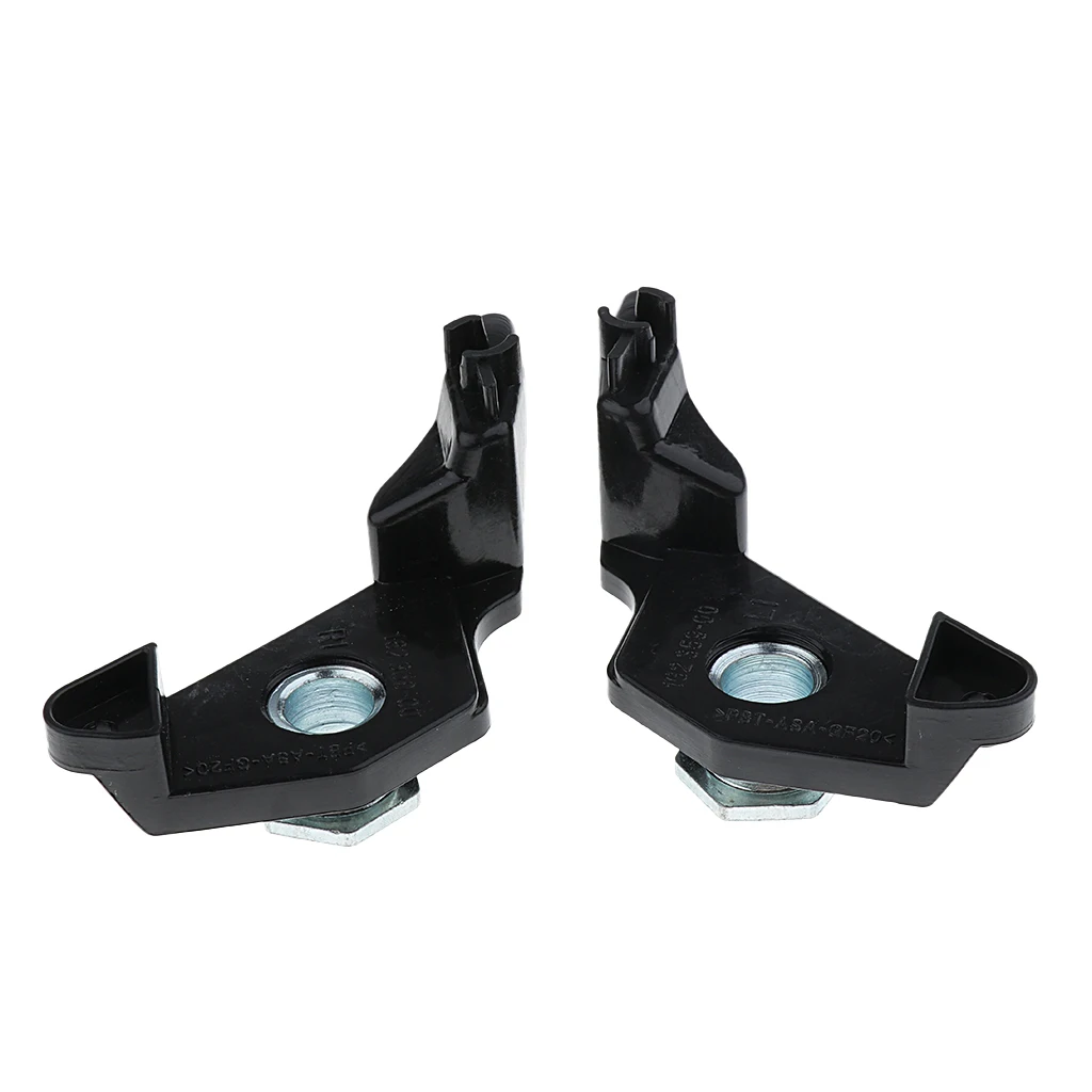 Pair Headlight Bracket Repair Kit Support Protector For BMW 5 Series E60