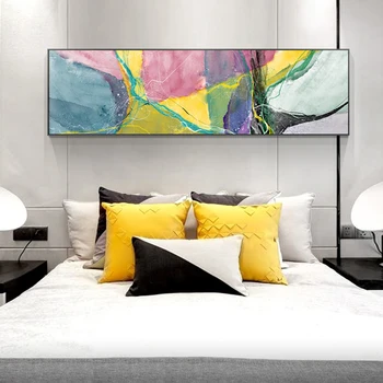 

DDHH Large Wall Art abstract Nordic poster color art Home Decor Canvas Painting Poster Wall Picture for Living Room bedroom