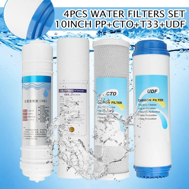 Filtre à eau domestique 4 etapes de filtration