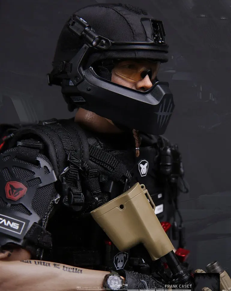 DAM SF002 1/6 GHOST SERIES TITANS PMC-Frank Casey 1" Коллекционная фигурка