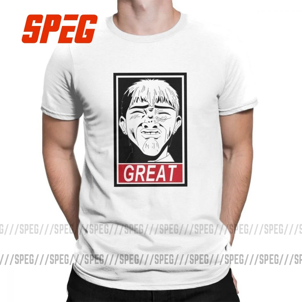 GTO великий учитель онидзука отличную очищенную хлопковые футболки забавные