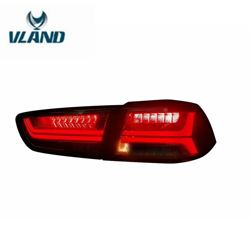 Автомобильный задний светильник VLAND для Lancer, светодиодный задний фонарь 2010 2011 для Evo X, задний светильник с поворотным сигналом