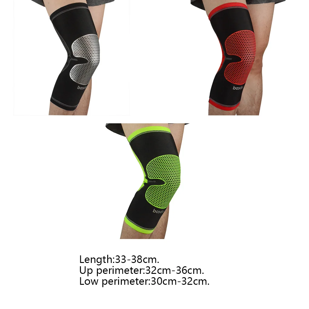 BOODUN 1pcs Knee Protector High Elastic Breathable Pads Guard Band for Climbing Basketball Cycling Sports