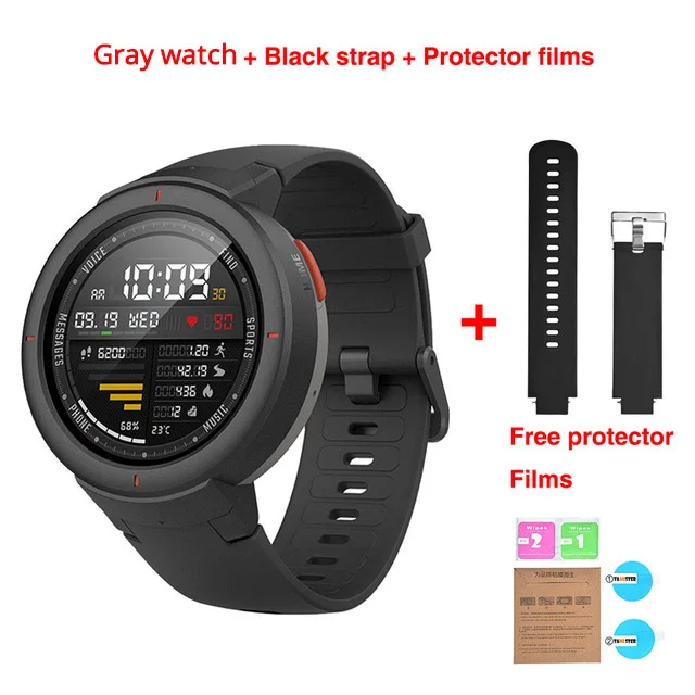 strava amazfit verge