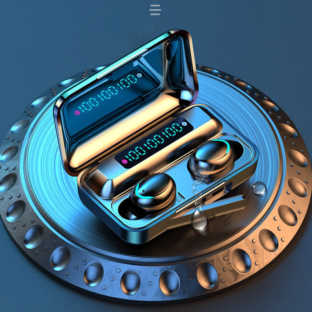 F9 Bluetooth наушники беспроводные стерео спортивные интеллектуальные с