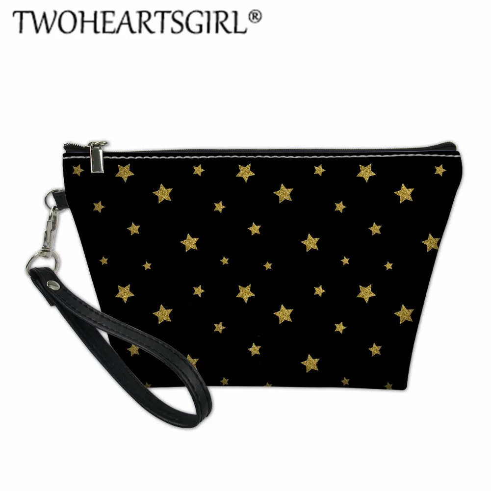 Twoheartsgirl дорожная упаковка для косметики красочные звезды печати дамы кошельки для монет молния водостойкий макияж сумки для женщин - Цвет: L5246Z8
