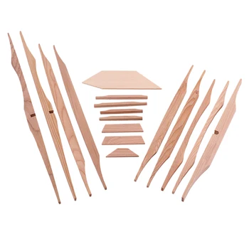 

Dropship-17Pcs Spruce Brace Wood Kit Light Brown Professional 41 Inch Guitar Parts Luthier DIY Kit Wood Kit for Guitar