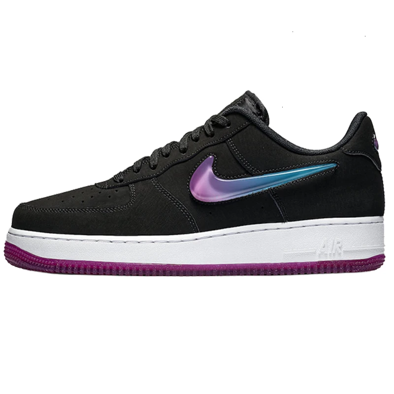 AT4143-001 Nike Air Force 1 '07 Just Do It AF1 Новое поступление дышащая удобная мужская обувь для скейтбординга низкие удобные кроссовки# AR7719-100 - Цвет: AT4143-001