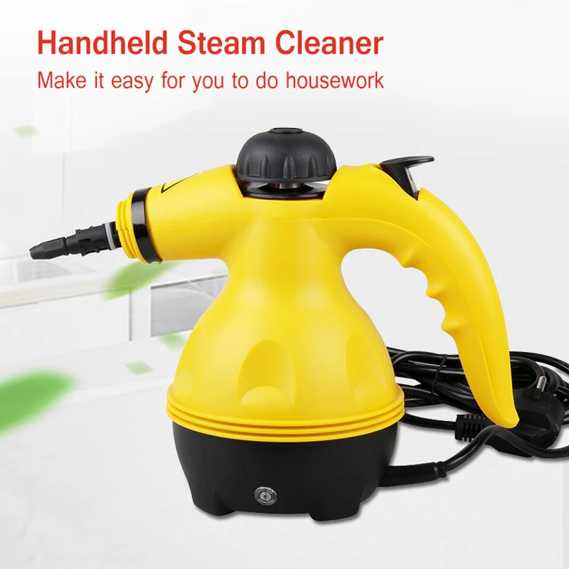 

Multi-Purpose Eu Plug Electric Steam Cleaner Handheld Portable Pressurized Household Cleaner All-In-One Sanitizer Kitchen 220V