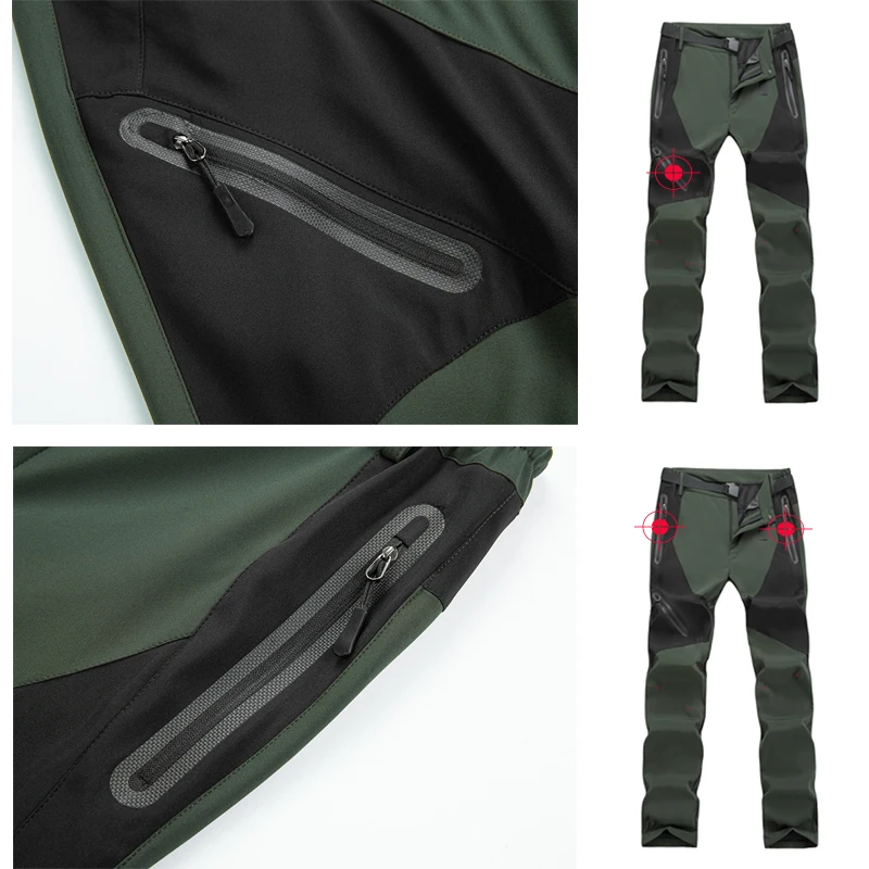 Men Outdoor Hiking Pants Elasticity Quick Dry Ultra-light UV Proof Sports Climbing Travel Camping Hunting Trousers hiking pants