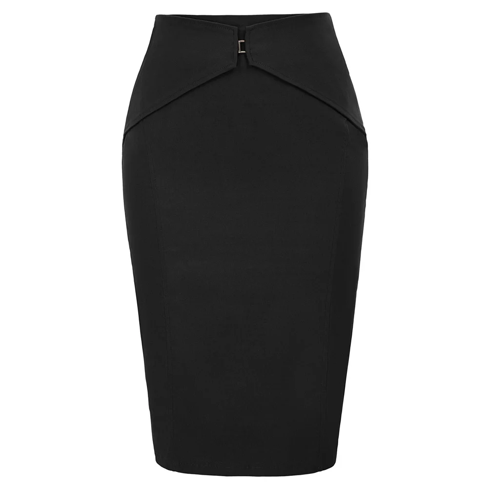 

Women Hooked Pencil Skirt Hips-Wrapped skirts elegant sexy Bodycon Back Split High Stretchy office skirt retro party work skirt