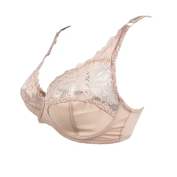 

Large Cup Sexy Lace Bra Ultra-Thin Transparent Underwear Comfortable Wear
