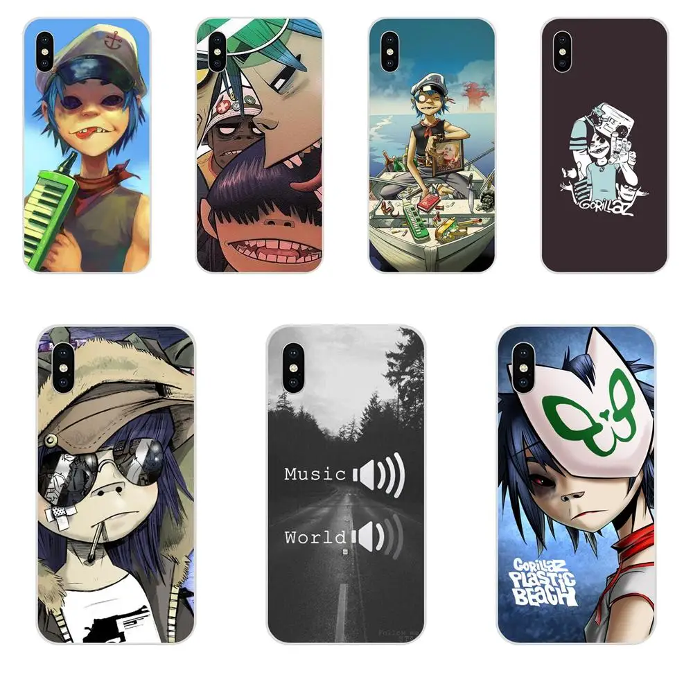Gorillaz лодка Illust музыка преобладающей в продаже класса люкс для Galaxy J1 J2 J3 J330 J4 J5 J6 J7