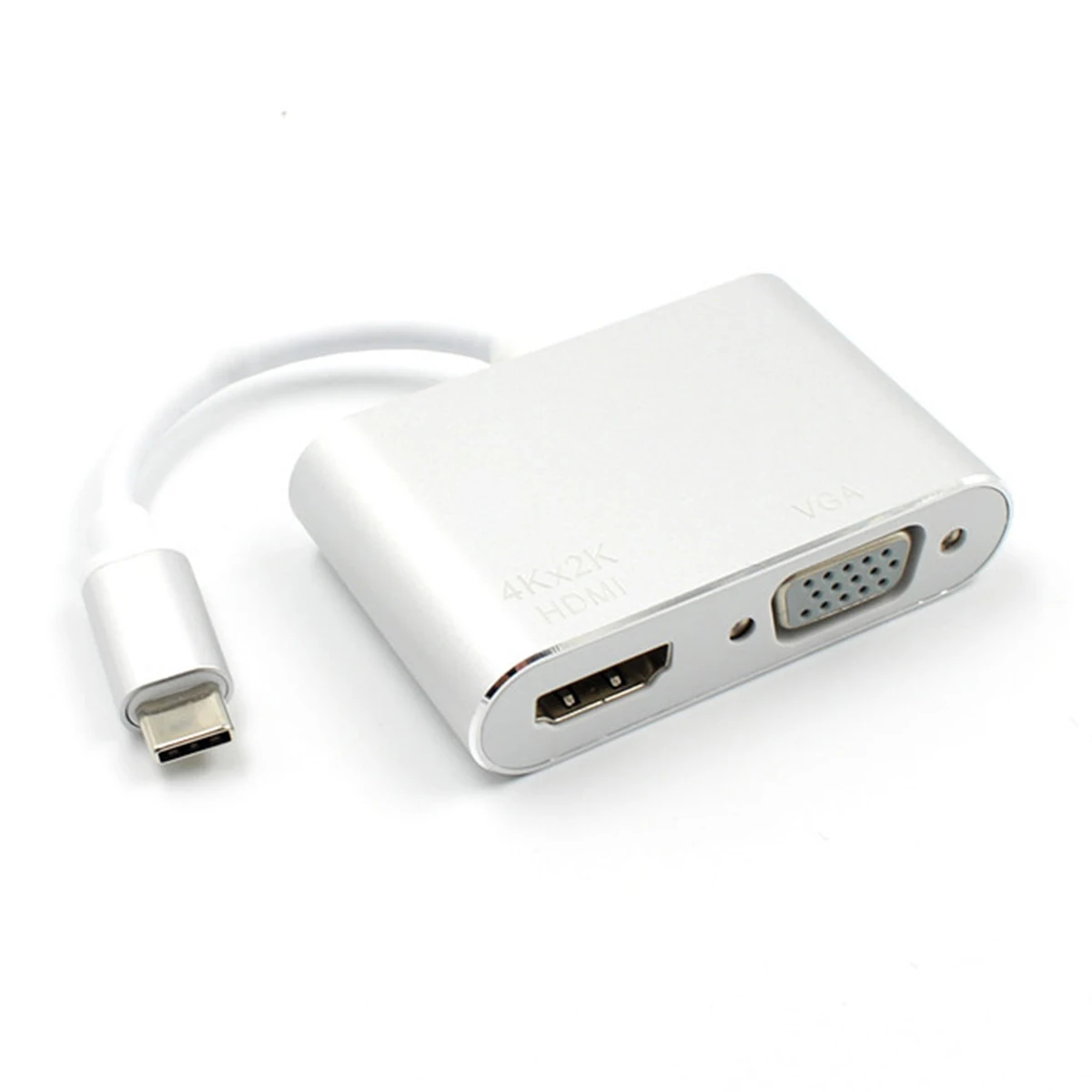 Тип C выход VGA HDMI многопортовый адаптер поддерживает 4K концентратор 1080P конвертер для ноутбука офисная Конференция дома