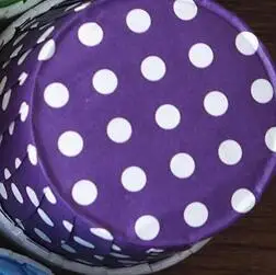 purple white dot 300 шт., алюминиевая фольга, обертка для кексов, бумага, золото, серебро, для кексов, подкладка для выпечки, чашки, лоток, чехол, свадебные кассеты, кексы для кексов - Цвет: purple white dot