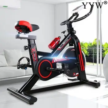 

2020 Indoor Cycling Bike Home Workout Exercise Spinning Static Folding Bike Fitness Trainer Gym Equ for Men Female Fit Durable