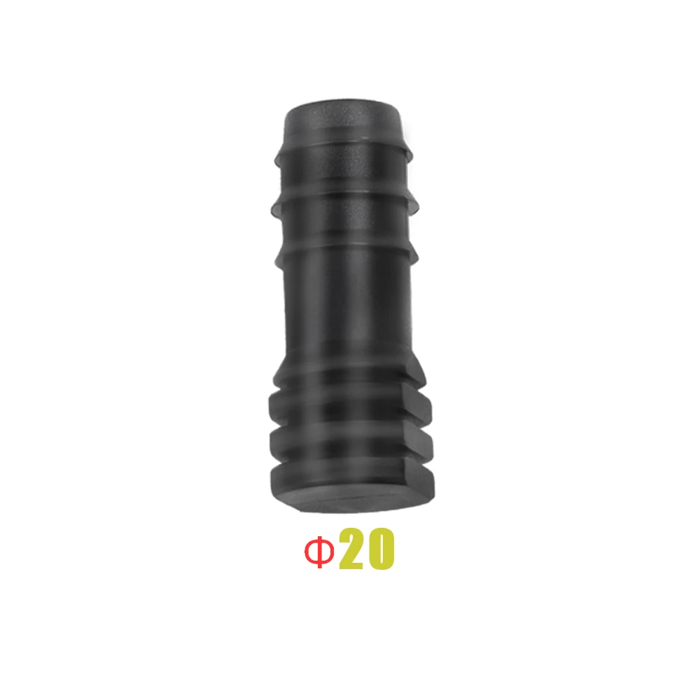 1/2 ''3/4'' DN16 DN20 равный Барб садовый водопроводный соединитель прямой адаптер микро капельные муфты ирригационные фитинги - Цвет: Коричневый