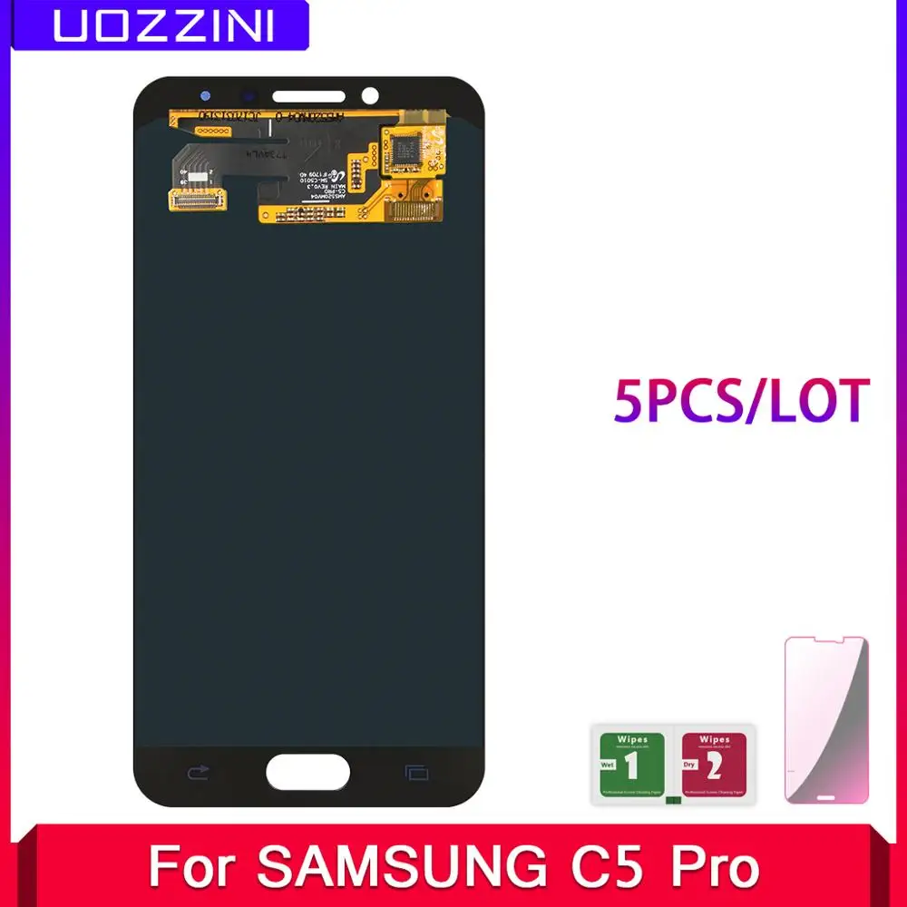 

5 Pcs/Lot 5.2'' LCD Display For SAMSUNG Galaxy c5 pro c5010 NEW 1:1 Perfectly Touch Screen Digitizer Assembly Replacement
