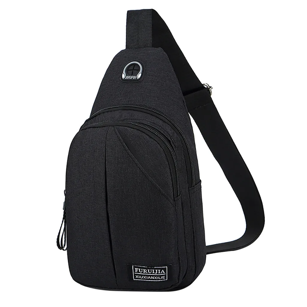 Модная сумка из ткани Оксфорд, маленькая сумка с наплечной лямкой через плечо, плечевая сумка, сумка-тоут, сумка-шоппер, сумка, Прямая поставка - Цвет: BK
